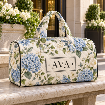 City Classic Personalized Quilted Weekend Bag; hero. One Day for Lifetime