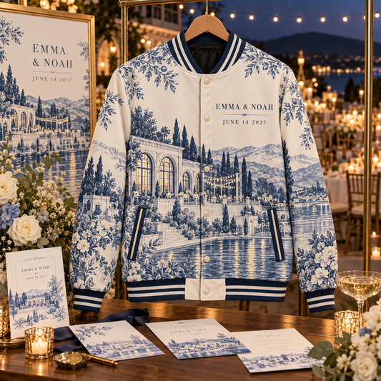Venue Skyline Varsity Jacket; hero. One Day for Lifetime