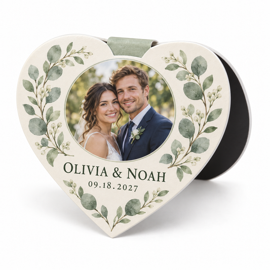 Sage Heart personalized magnetic bookmark - hero