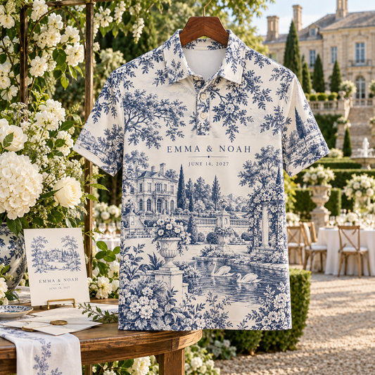 Venue Toile Polo Shirt; hero. One Day for Lifetime