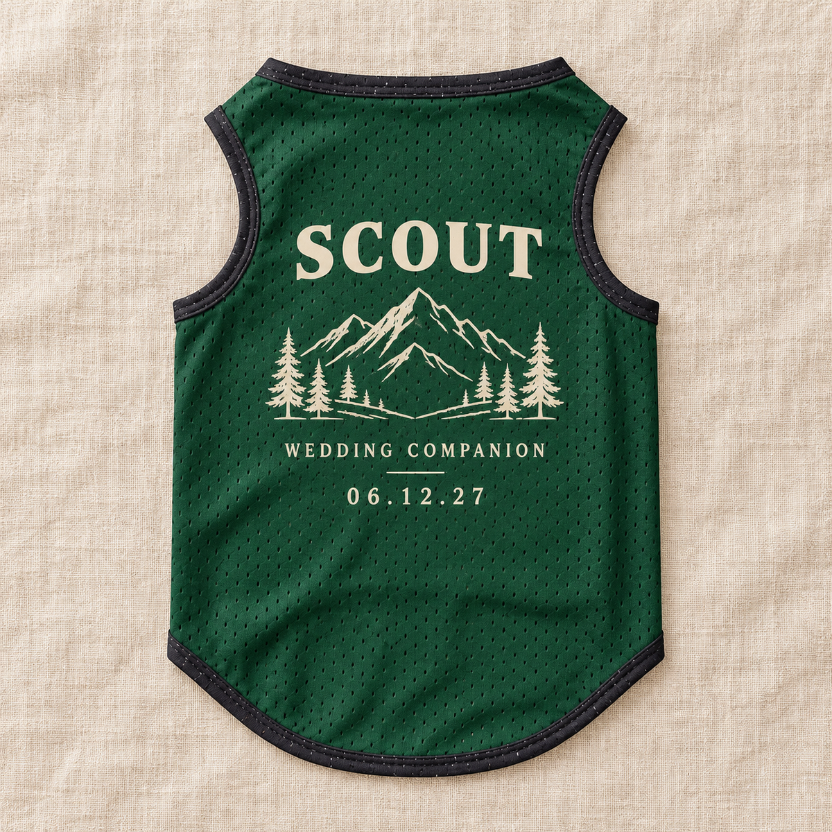 Mountain Vow Companion Pet Jersey; hero. One Day for Lifetime