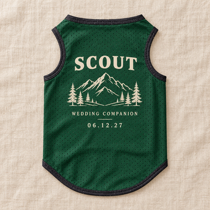 Mountain Vow Companion Pet Jersey; hero. One Day for Lifetime