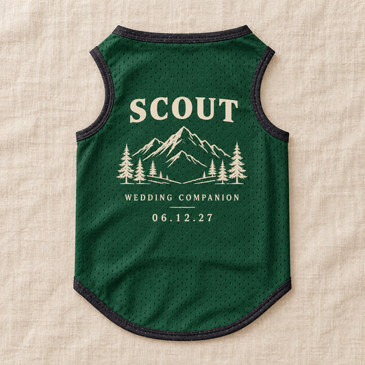 Mountain Vow Companion Pet Jersey; hero. One Day for Lifetime