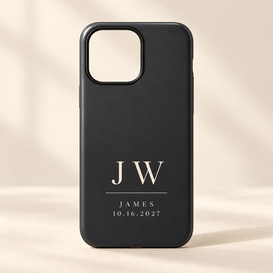 Groom Signature Tough Phone Case; hero. One Day for Lifetime