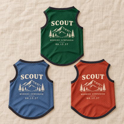 Mountain Vow Companion Pet Jersey; colorway variants. One Day for Lifetime