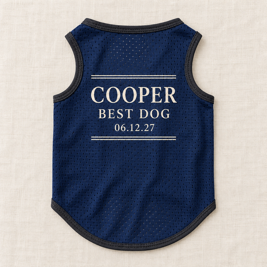 Classic Best Dog Pet Jersey; hero. One Day for Lifetime