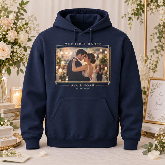 First Dance Memory Hoodie; hero. One Day for Lifetime