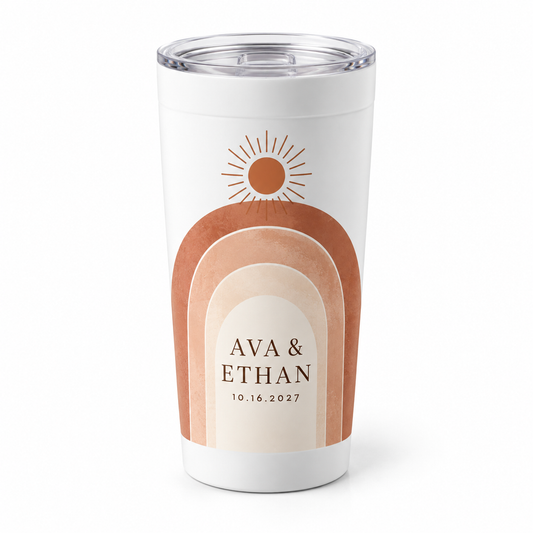 Terracotta Arches personalized 20 oz tumbler - hero