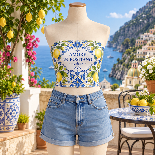 Italian Garden Party | Personalized Tube Top - hero