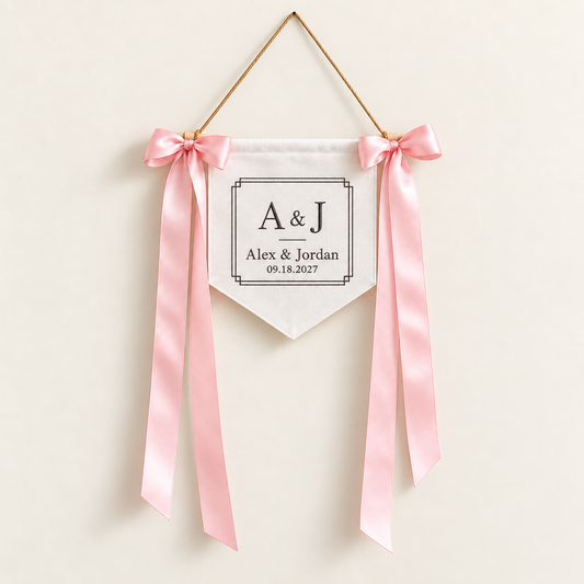 City Ceremony Embroidered Pennant Banner; hero. One Day for Lifetime