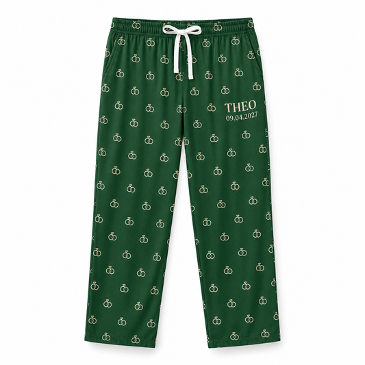 Forest Ring personalized mens lounge pants - hero