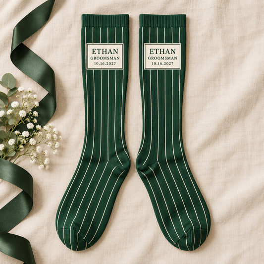Groomsman Club Socks; hero. One Day for Lifetime