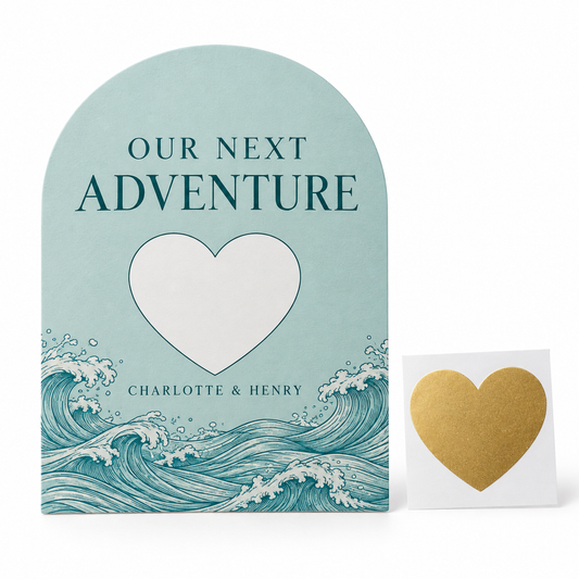 Coastal Adventure personalized scratch-off card - hero