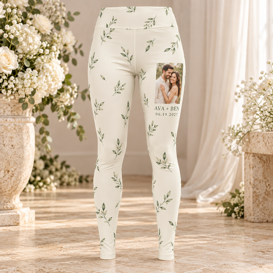 Our Portrait Personalized Leggings; hero. One Day for Lifetime