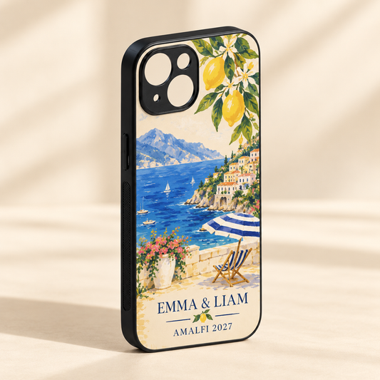 Honeymoon Postcard TPU Phone Case; hero. One Day for Lifetime